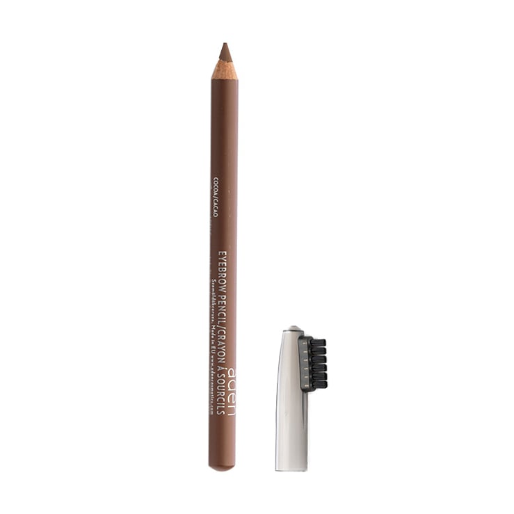 Олівець для брів із щіткою Aden Eyebrow Pencil, Сocoa, 1.14 г